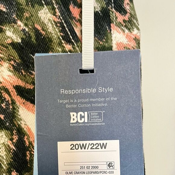 NWT -Rachel Comey X Target print jeans 20/22 - Picture 3 of 6